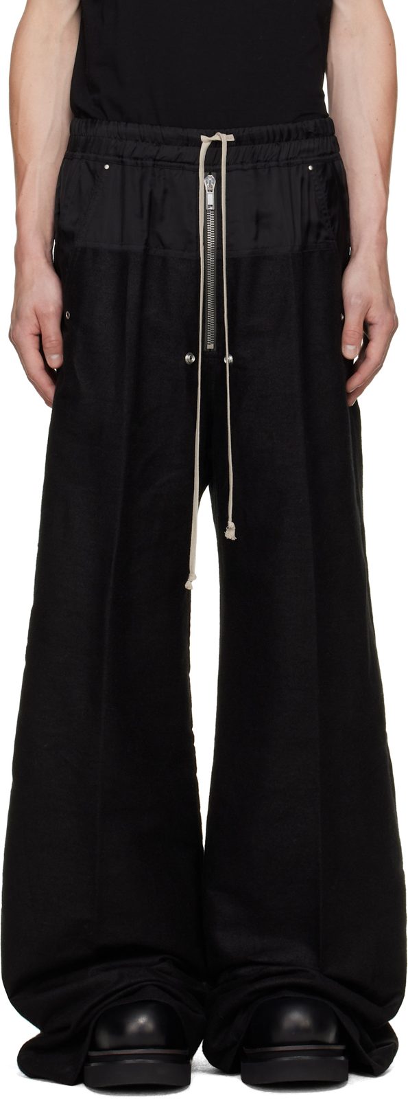 Black Tower Wide Bela Trousers 262232M191048