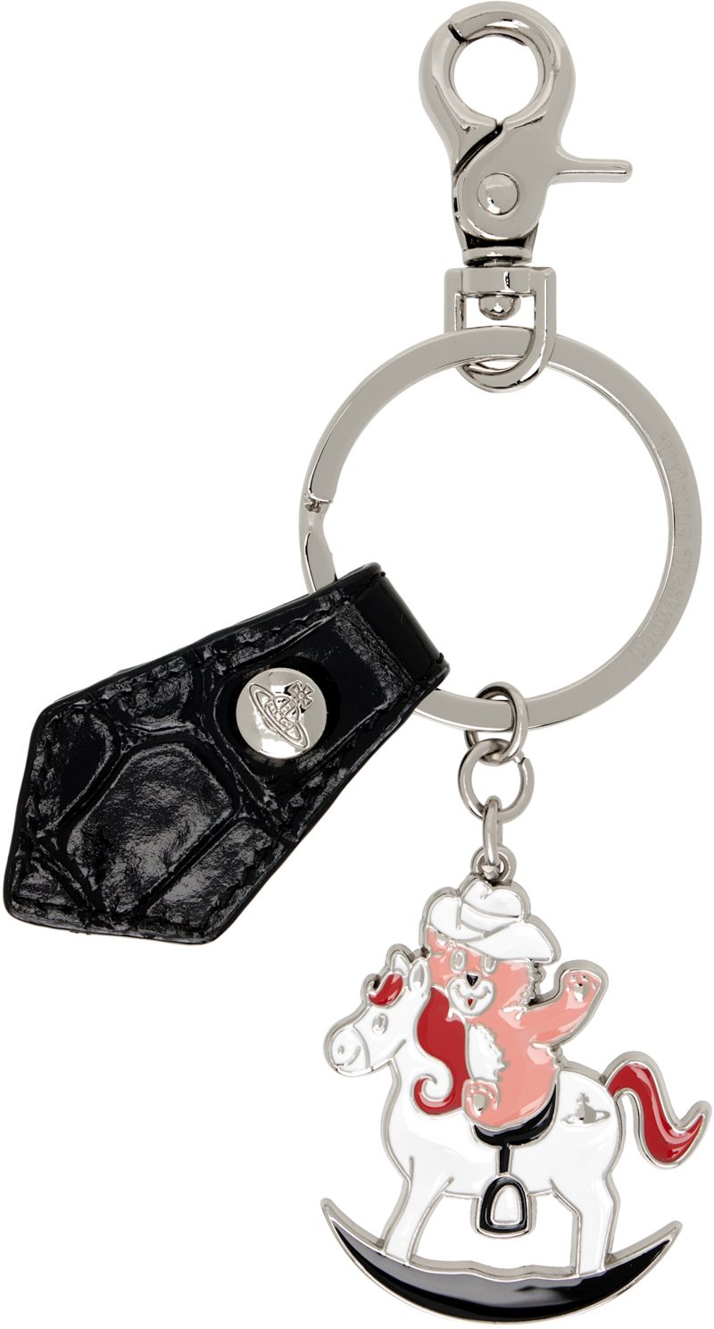 Rocking Horse Teddy Keychain 262314M148020