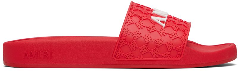 Red MA Quad Pool Slides 262886M234000