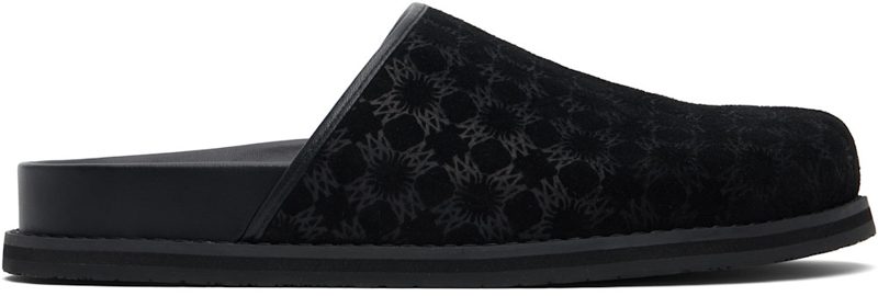 Black MA Clog Loafers 262886M231001