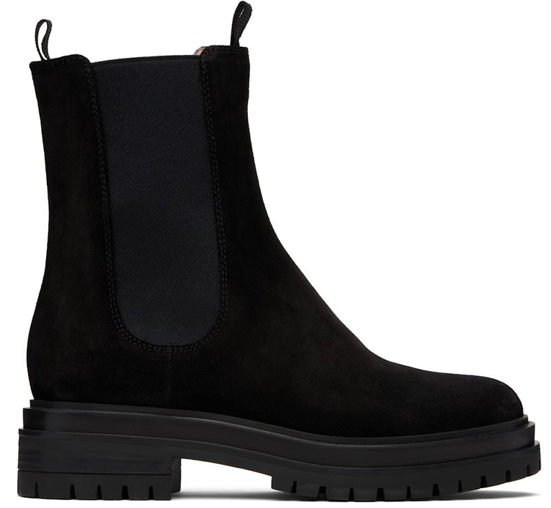 Black Chester Chelsea Boots 262090F113002