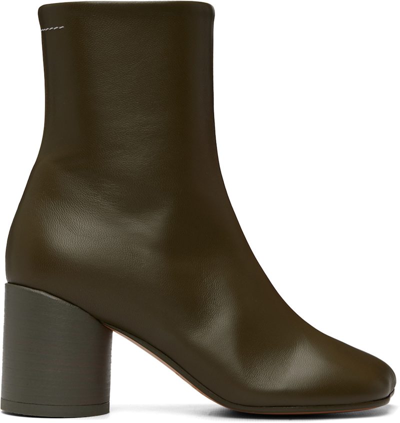 Khaki Anatomic Ankle Boots 262188F113008