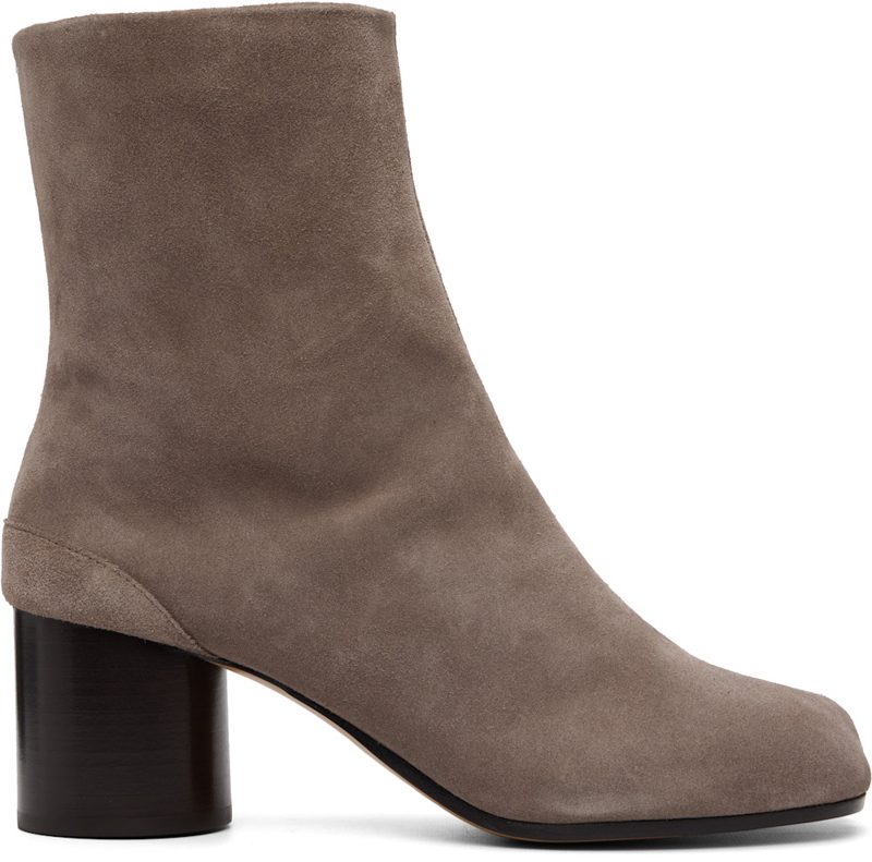 Taupe Tabi H60 Suede Boots 262168F113014