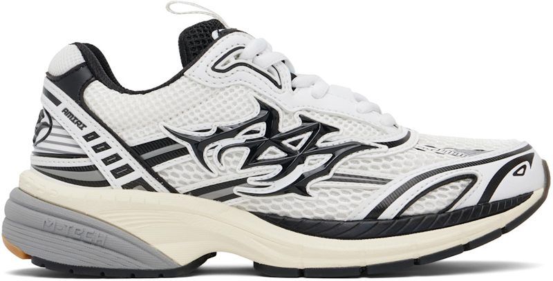 White & Black M-Tech Sneakers 262886F128006