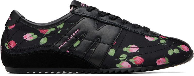 Black & Pink The Vintage Floral 400 Bleecker Runner Sneakers 262190F128002