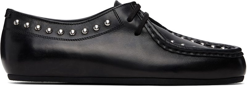 Black Hood Lace-Up Derbys 262249F120002
