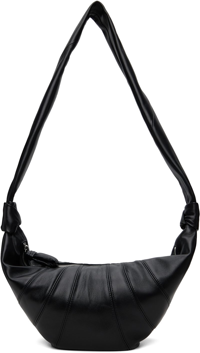 Black Medium Croissant Bag 262646F048019