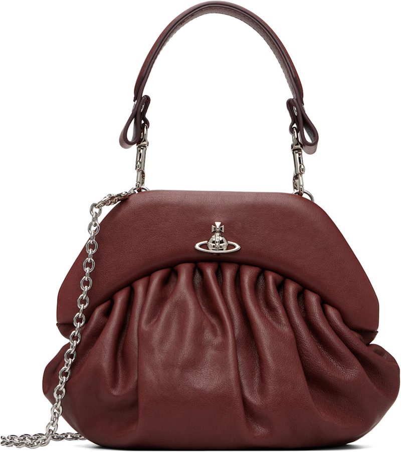Burgundy Brooke Clutch Bag 262314F044001
