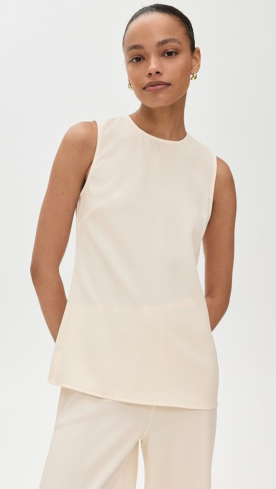 STAUD Bronte Tunic_Ivory