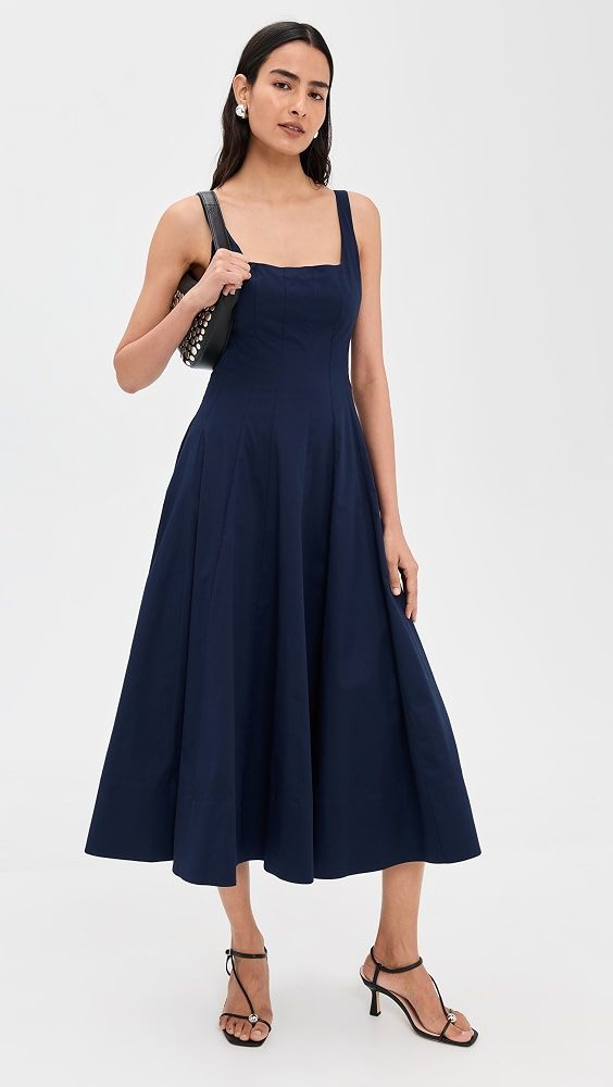 STAUD Wells Dress_Navy