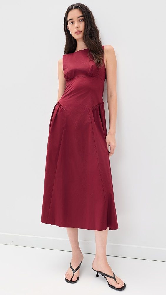 STAUD Gwen Dress_Carmino