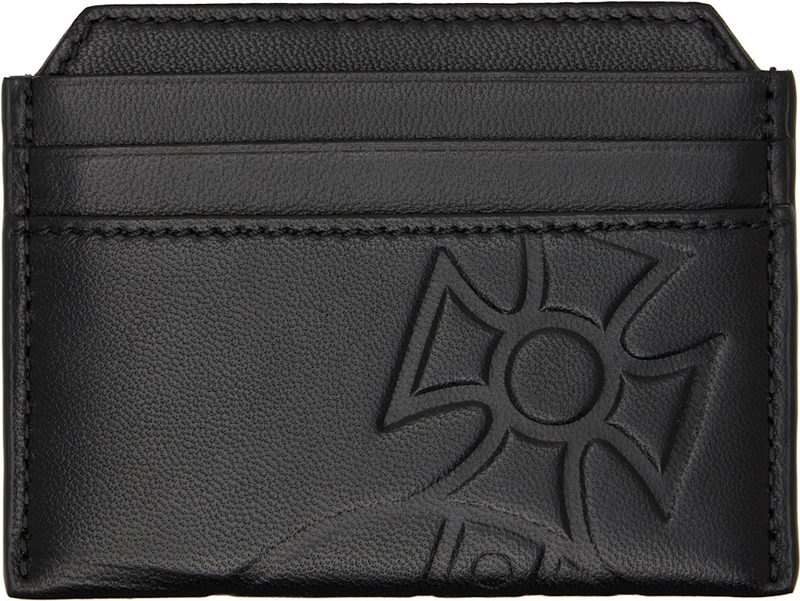 Black Slim Card Holder 262314M163080