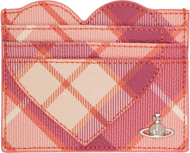 Pink Heart Card Holder 262314M163098