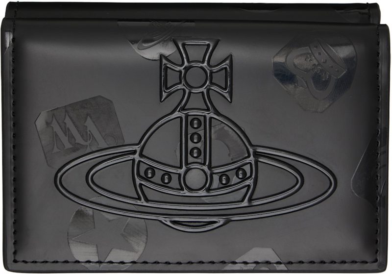 Black Trifold Wallet 262314M164009