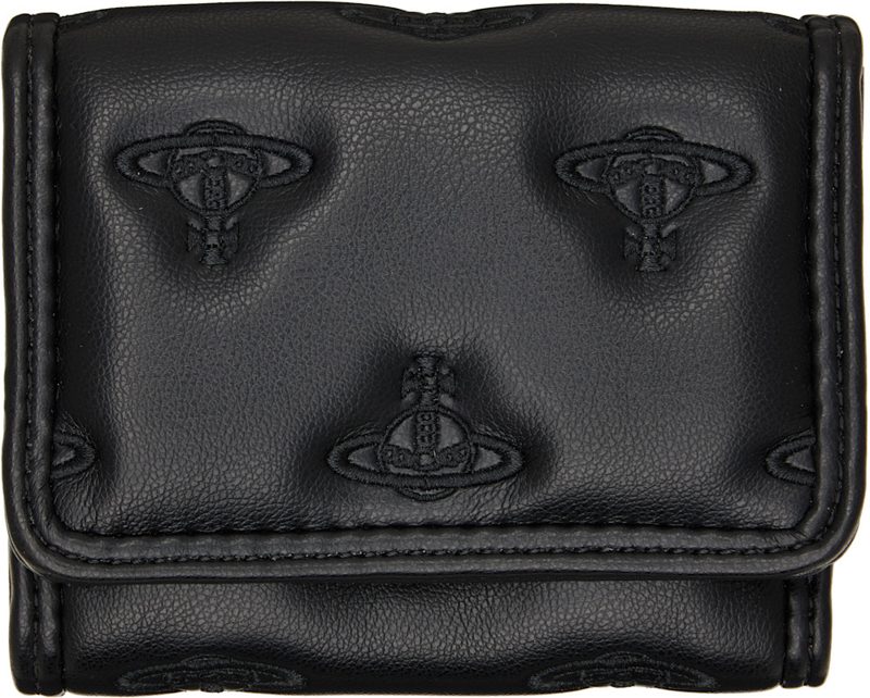 Black Trifold Wallet 262314M164013