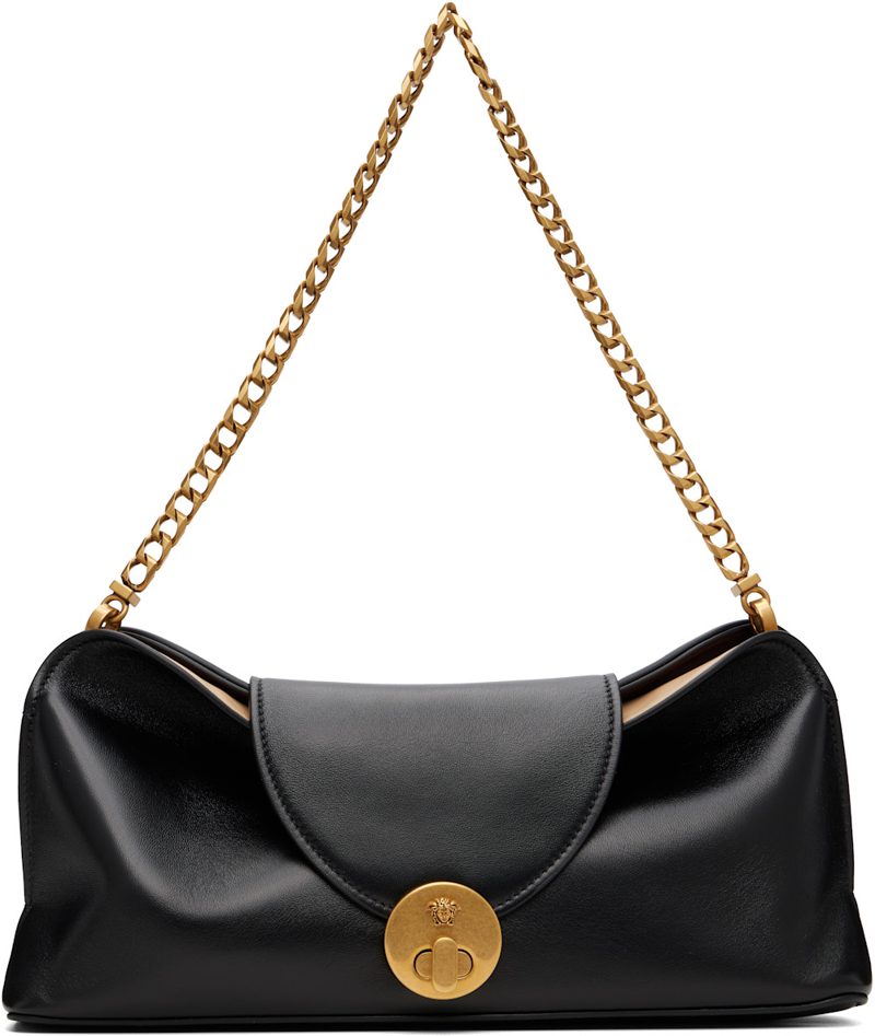 Black Vivian Nappa Clutch 262404F044001