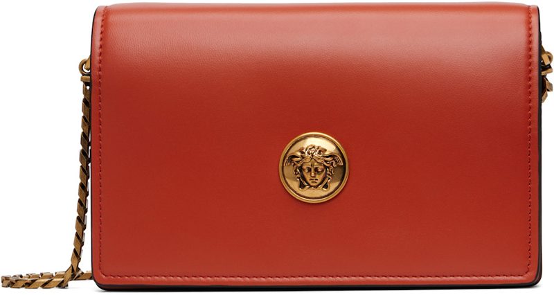 Orange Embleme Nappa Mini Bag 262404F044003