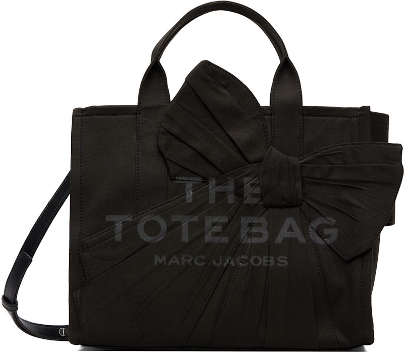 Black The Medium Tote 262190F049033