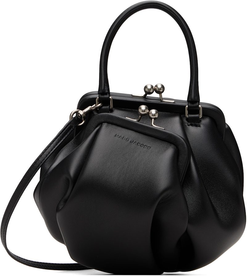 Black Wave Kisslock Bag 262190F048038