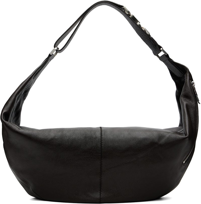 Brown Large Quiver Clip Bag 262646F048047