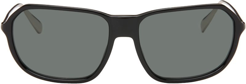 Black Linda Farrow Edition The Mimosa Sunglasses 262553F005003