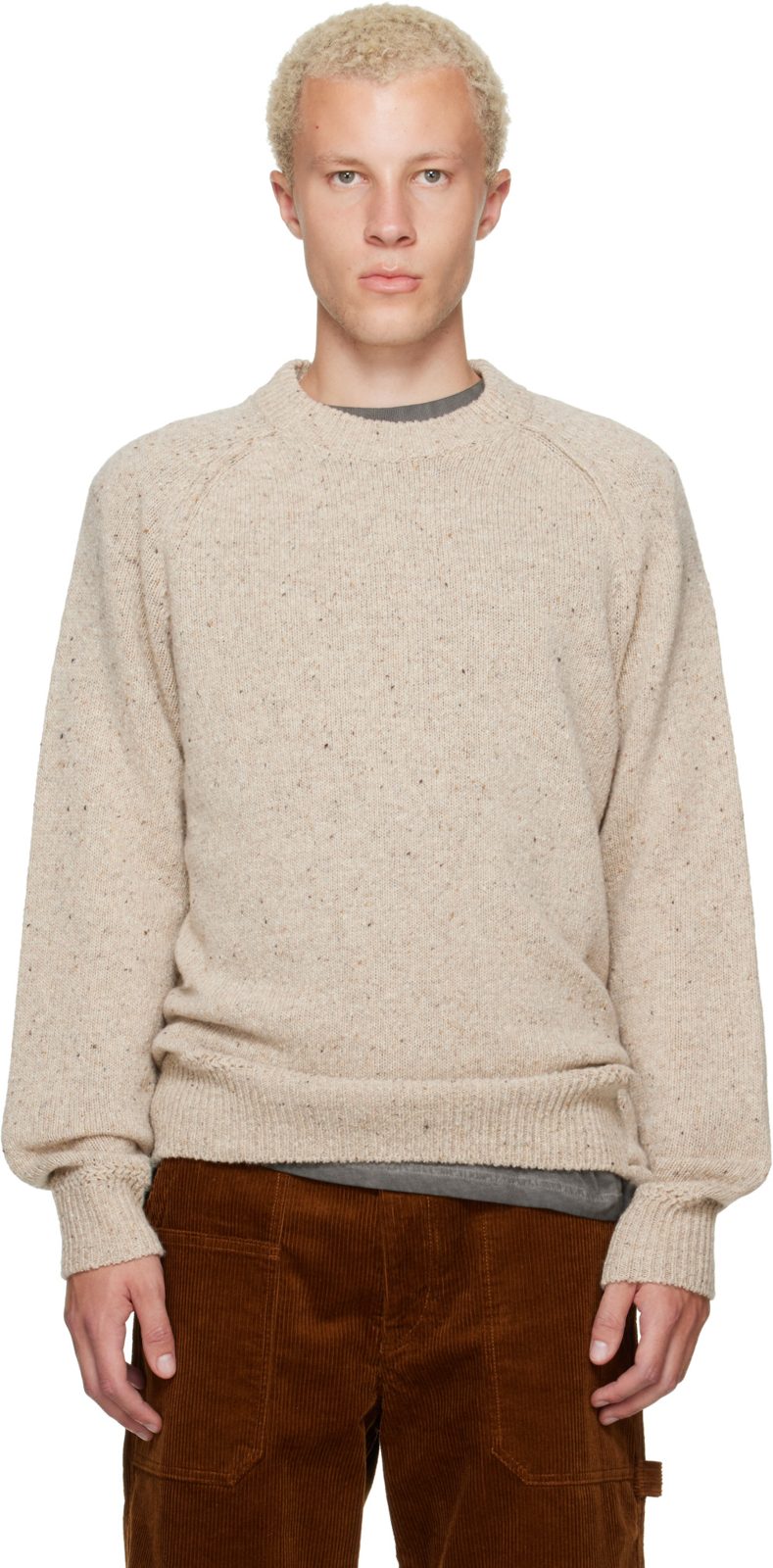 Beige Koman Sweater 262600M201006