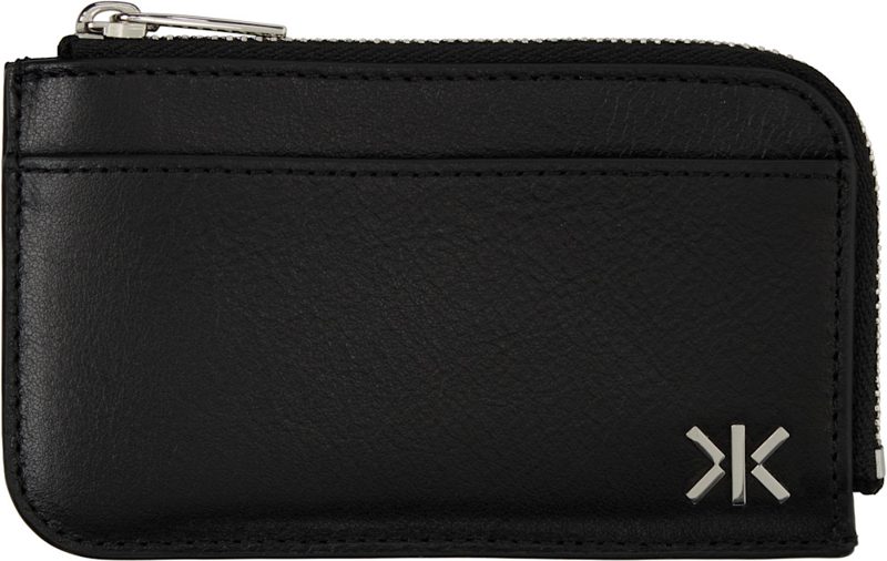 Black [겐조] Paris Double K Zip Card Holder 262387M163002