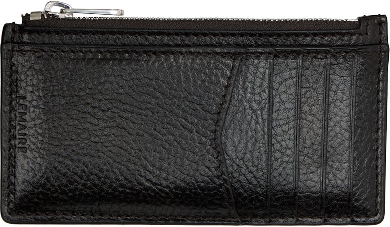 Brown Gear Card Holder 262646M163001
