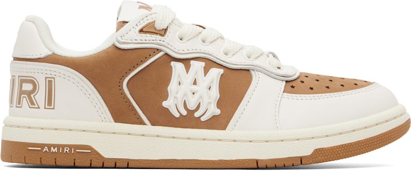 White & Tan Newport Sneakers 262886F128025