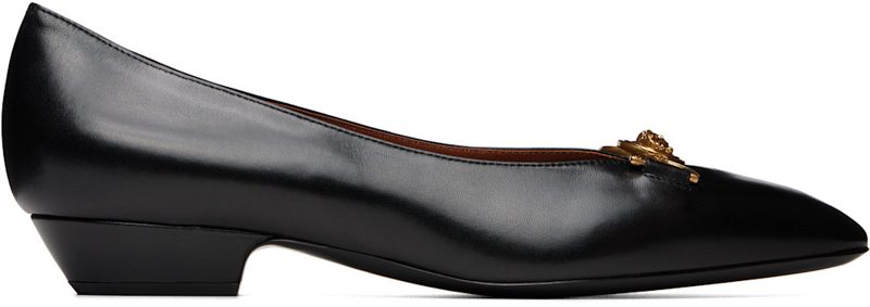 Black Ballerina Heels 262404F118002