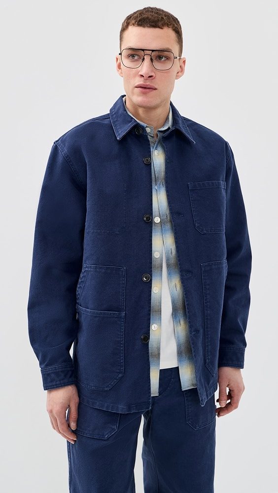 Ardy City Canvas Jacket_Indigo