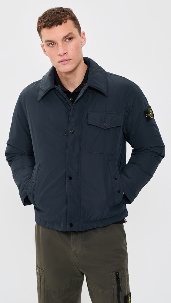 Down Coach Jacket_Navy Blue