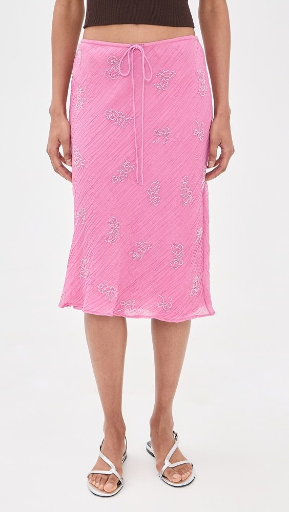 STAUD Lucia Skirt_Flirt