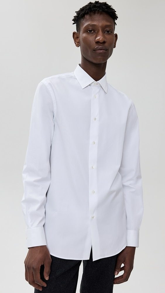 Paul Smith Tailored Fit Dress Shirt_White
