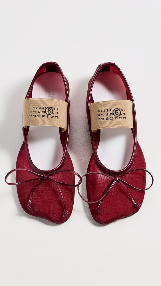 Anatomic Numeric Ballerina Flats_Ruby Wine