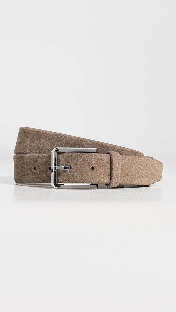 Caleb Suede Belt_Medium Beige