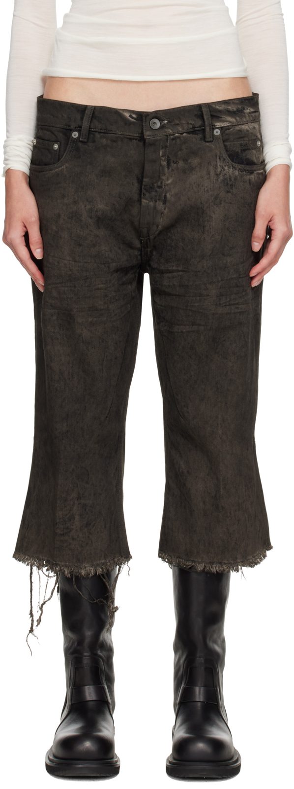 Gray Tower Bolan Cutoffs Jeans 262232F088022