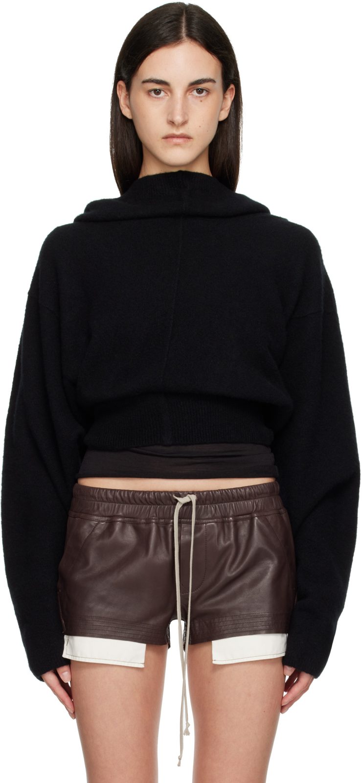 Black Tower Pull Hoodie 262232F097023