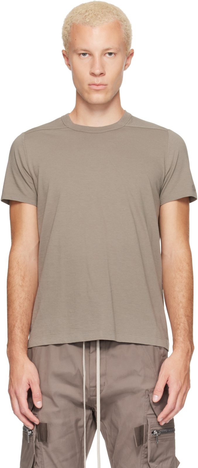 Gray Tower Short Level T-shirt 262232M213067