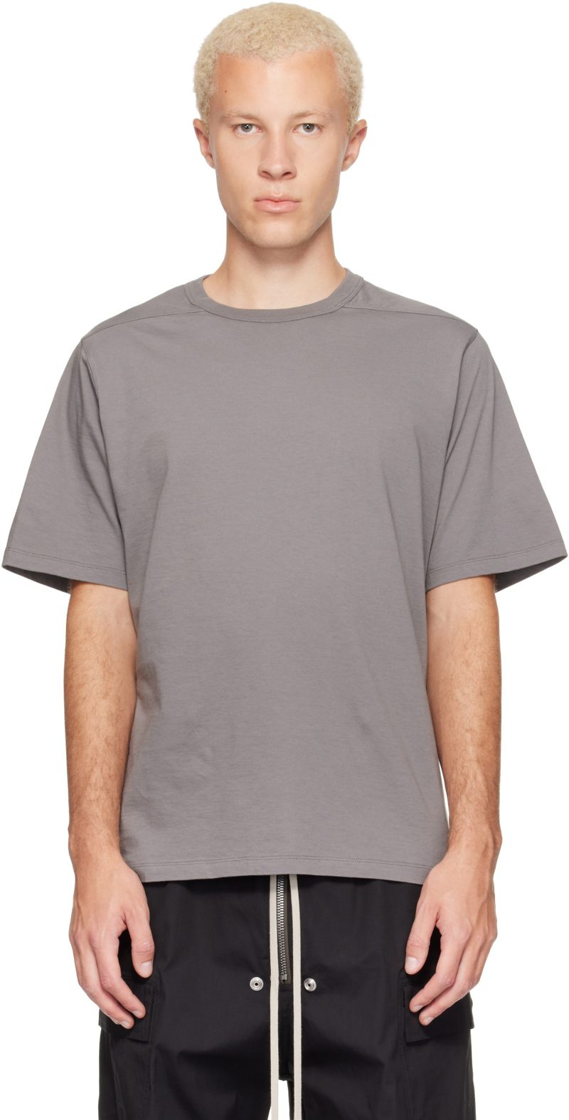 Gray Tower Brad T-shirt 262232M213043