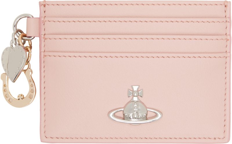 Pink Charm Card Holder 262314F037020