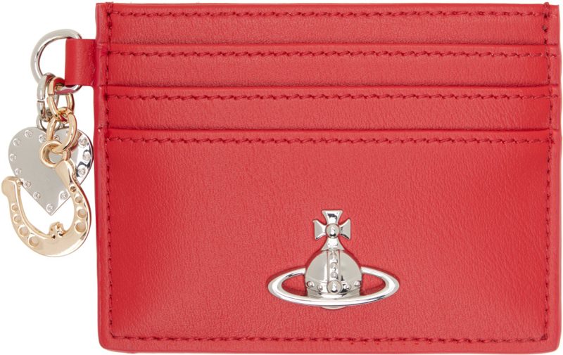 Red Charm Card Holder 262314F037019