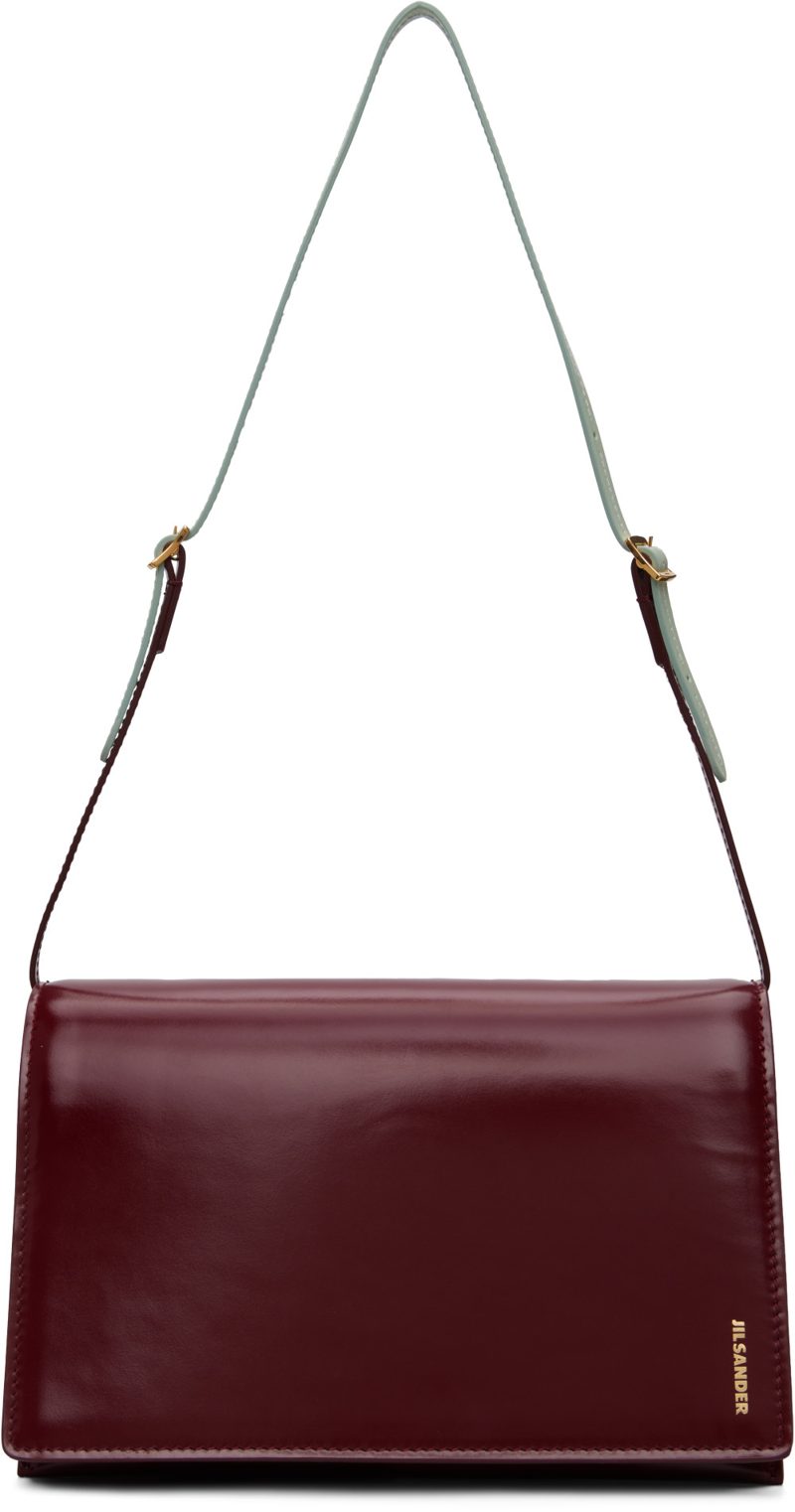 Burgundy File Small Bag 262249F048009