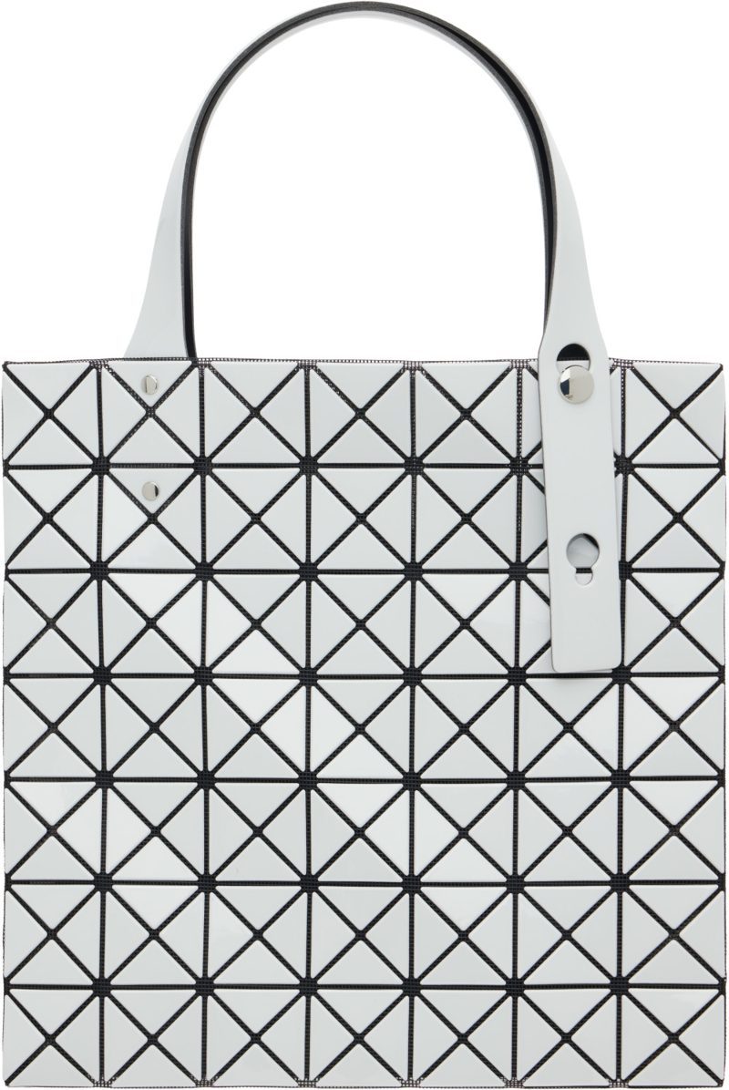 Gray Prism Gloss Tote 262730F040002