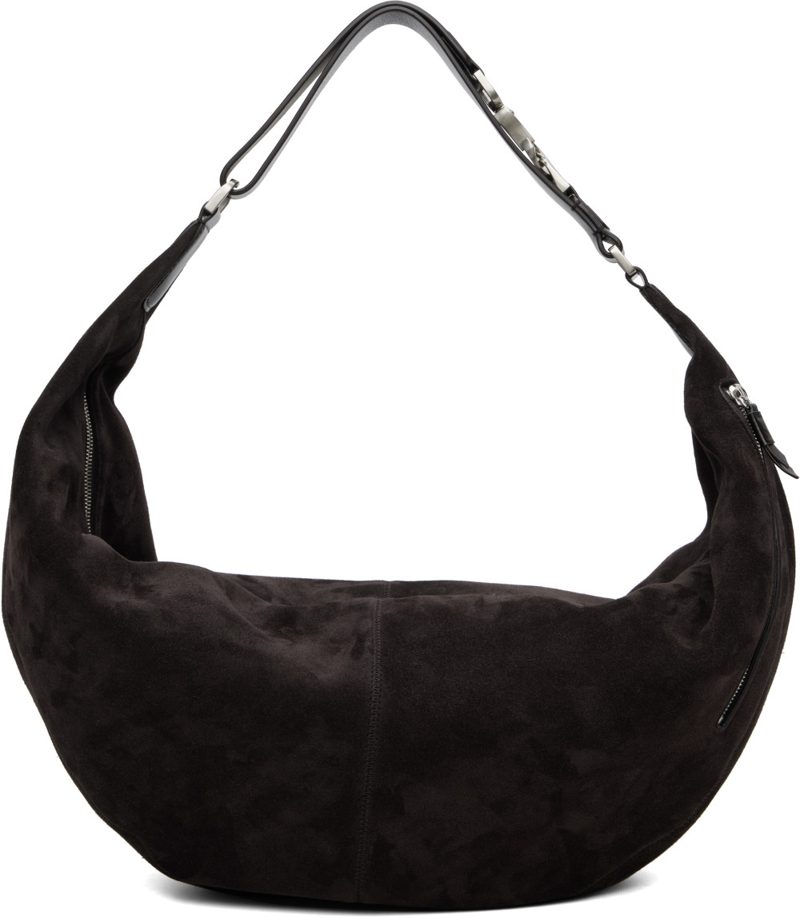 Brown Large Quiver Clip Bag 262646F048048