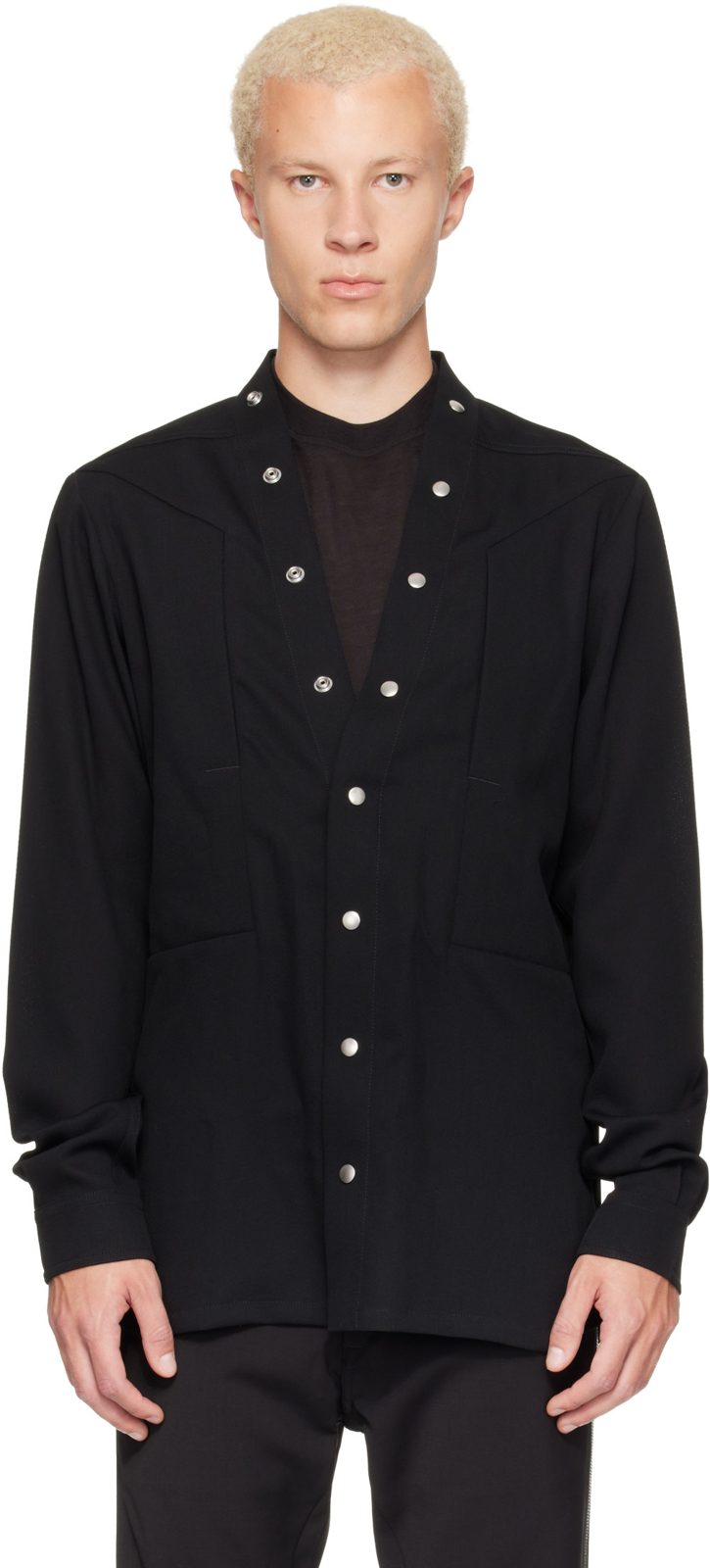 Black Tower Larry Fogpocket Shirt 262232M192017