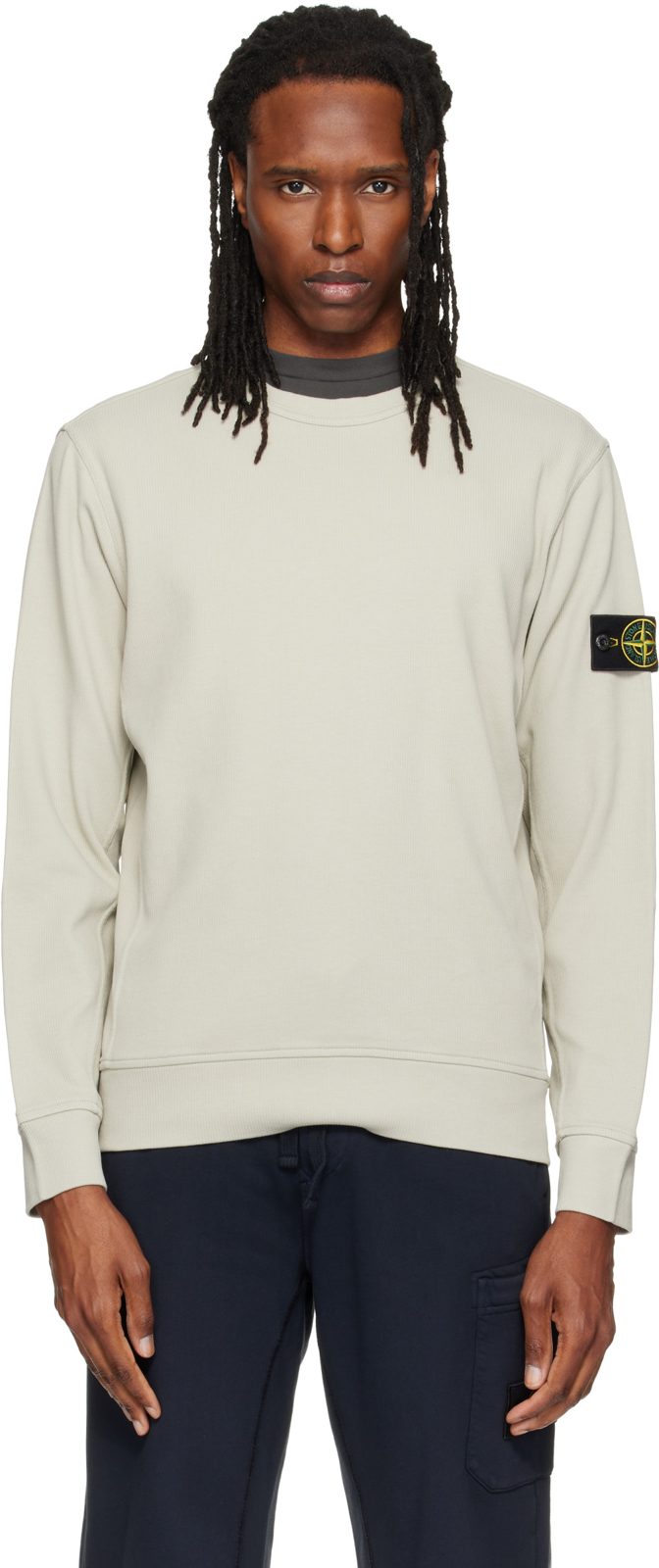 Green 6100017 Organic Cotton INT[ERL]OCK Sweatshirt 262828M204012