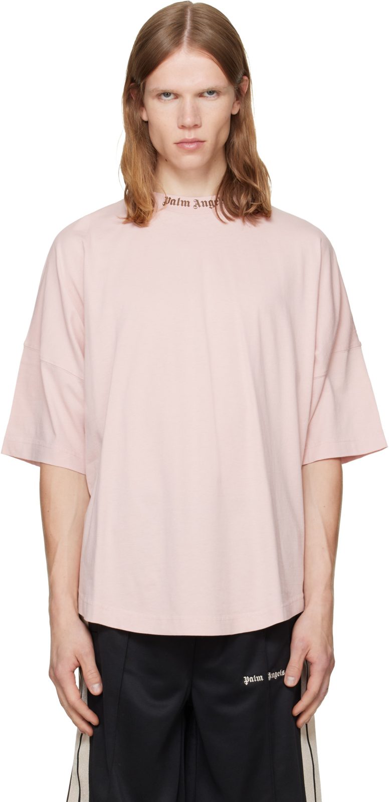 Pink Classic Logo Over T-shirt 262695M213015