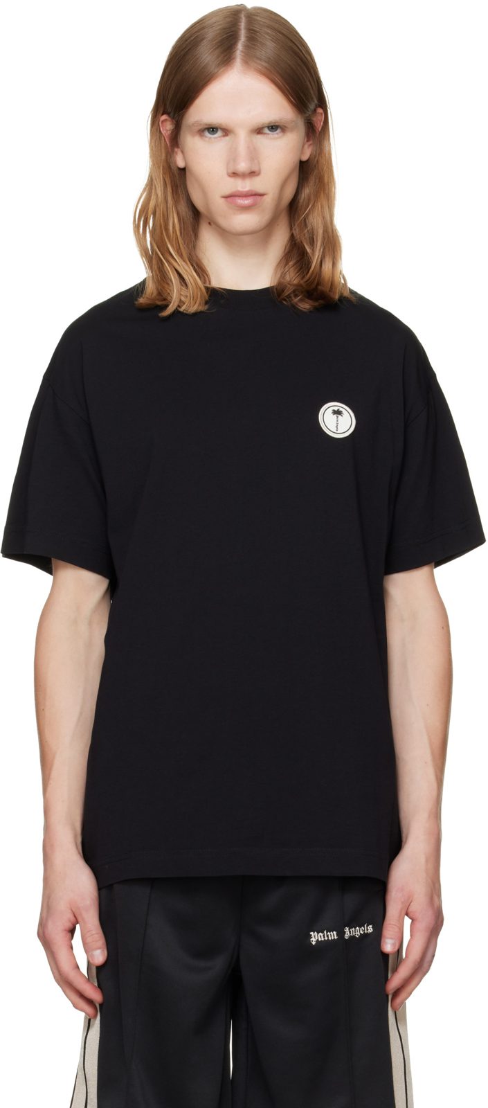 Black Palm Tree Regular T-shirt 262695M213000