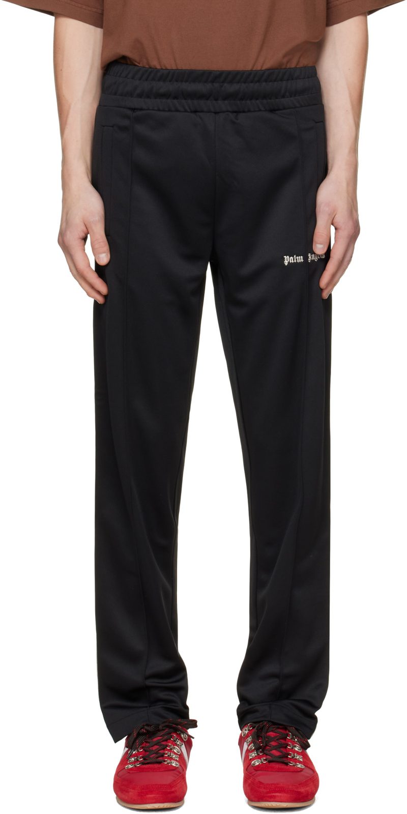 Black Classic Logo Track Pants 262695M190001